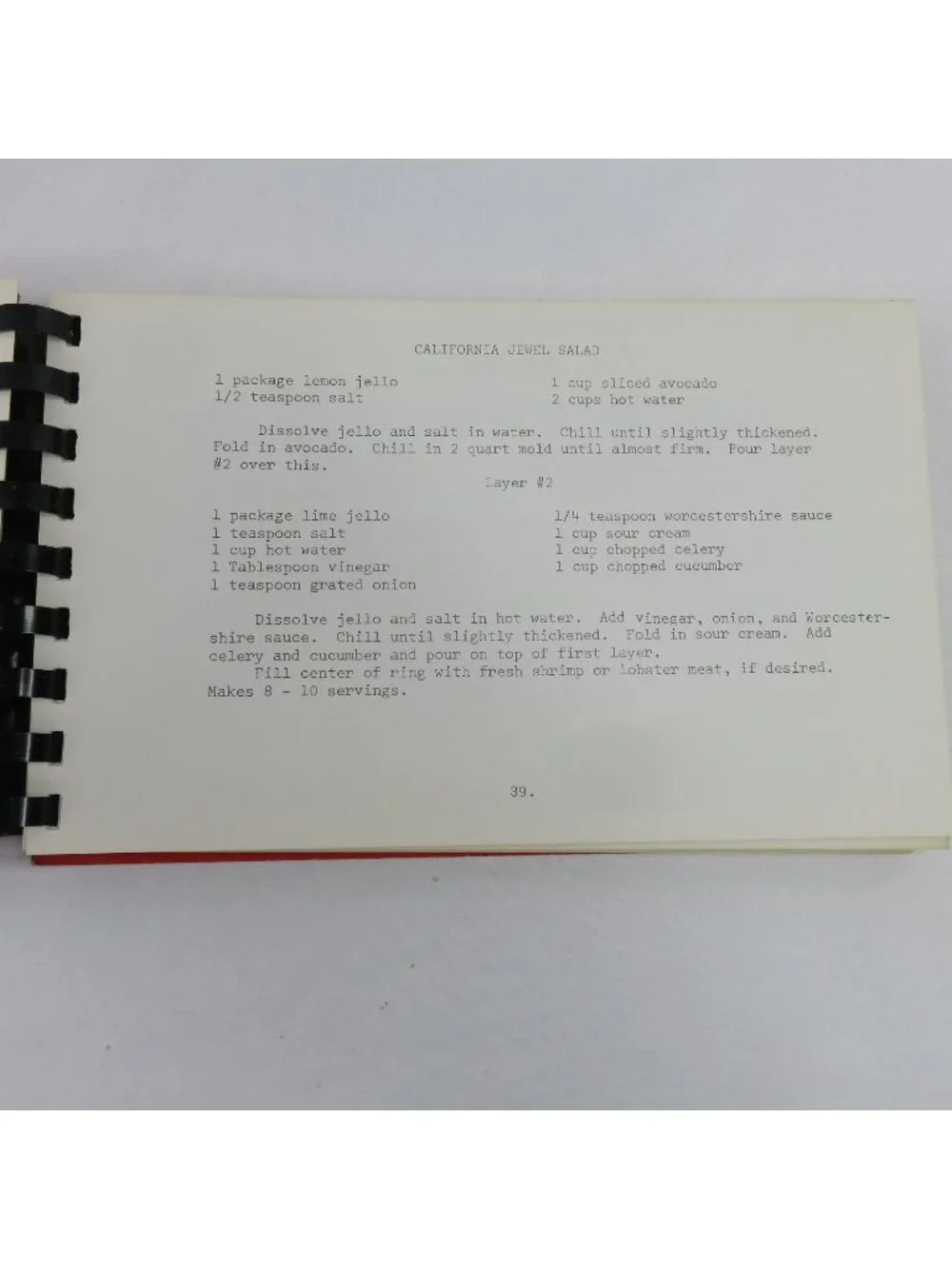Luncheon Recipes for the Tired and Retired Cook Book Luncheon Scripps Memorial